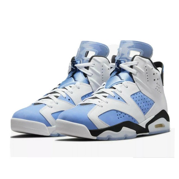 Nike Air Jordan 6 Retro GS UNC Size 6Y GS Women's Size 7.5 384665-410 New DS - Picture 1 of 10